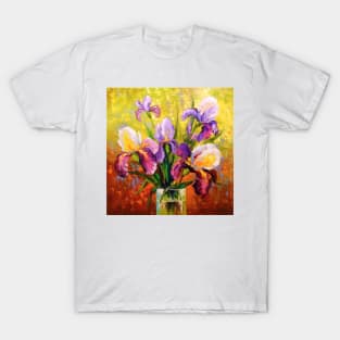 Bouquet of irises T-Shirt